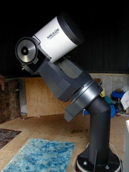 Telescope installed